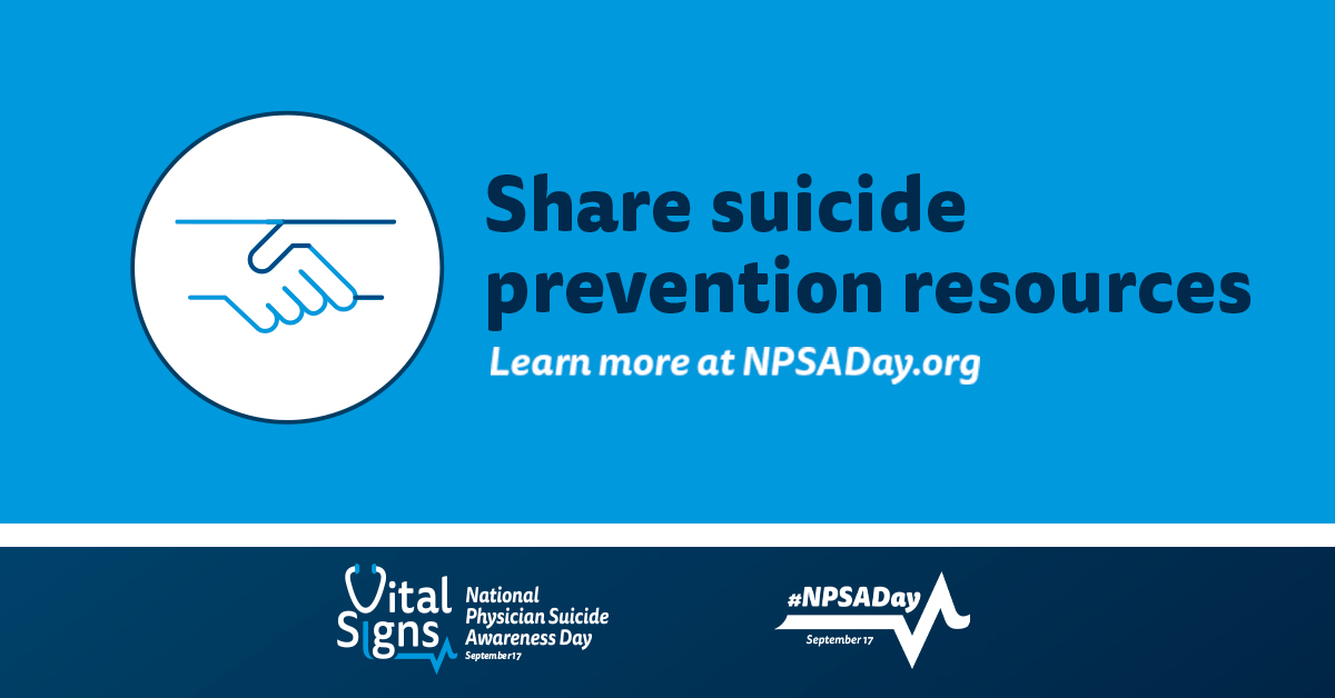#NPSA Day - Share Suicide Prevention Resources